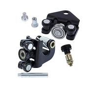 Clynex Galets de porte coulissante droite milieu haut bas, for Renault, 1997-2010 7700352379 8200080743 8200080754 Pièce de rechange pour charnière de portière de voiture(3PCS)