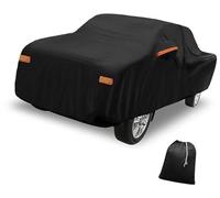 Clynex Housse de Voiture, for Toyota, Tacoma 210D-PU, Housse complète d'extérieur, Toutes Saisons, avec Porte, for Fermeture éclair Housse de Voiture
