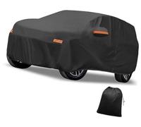 Clynex Housse de Voiture, for Volvo, XC40 210D-PU, Housse complète d'extérieur, Toutes Saisons, avec Porte, for Fermeture éclair Housse de Voiture