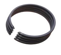 Clynex Jeu de segments de Piston 4 pièces 36MM X 1.5MM, pièces de rechange for tronçonneuse 009 010 AV 1120 034 3001