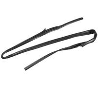 Clynex Joint de canal porte et fenêtre, bande d'étanchéité verre, for Toyota, Hilux 1988-1997, caoutchouc, avant droit, n° 6814189118, noir, 1 pièce Joint de porte