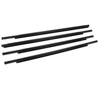 Clynex Joints de porte fenêtre 4 pièces joint d'étanchéité en caoutchouc extérieure voiture, for Mitsubishi, for Outlander 2007-2012 bande à pression étanche Joint de porte(BLACK Outer)