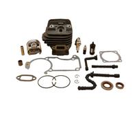 Clynex Kit de bougie d'allumage de filtre de tuyau de carburant de piston de cylindre de 44,7 mm, for STIHL, pièces de rechange de tronçonneuse de jardin 026 MS260 Cylindre-piston