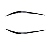 Clynex Kit de corps de paupières de sourcils de phare maléfique de voiture brillant ABS, for BMW série 3 G20 G21 316d 318i 320i 325i 330i 2019-2022 Tuning Film teinté pour phares(Gloss Black)