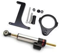 Clynex Kit de Montage Support stabilisateur d'amortisseur Direction, Accessoires Scooter électrique Planche à roulettes, for Inokim, Ox Sub13 Amortisseur de Direction pour Scooter(Black E1)
