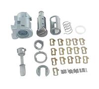 Clynex KIT de réparation de cylindre de baril de serrure de porte droite, for VW, Golf, 4 IV MK4, Bora, 604837168 - 1997, 2003 Verrouillage du contacteur d'allumage(BLACK R Lock Repair Kit)