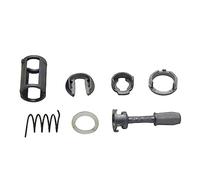Clynex KIT de réparation de serrure de porte 604837167/168, for VW, Golf, 4 IV MK4 A6, Skoda, FABIA, POLO, 9N, for côté gauche et droit, 7 pièces Verrouillage du contacteur d'allumage
