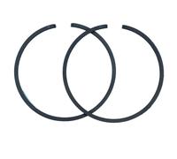 Clynex Kit de segments de Piston 50mm x 1.5mm, 2 pièces, for HUSQVARNA 268 371 372 266 66, for 038 044 MS440, for Jonsered 2063 625 670 2071, tronçonneuse