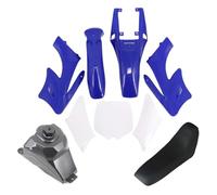Clynex Kits de carénage couverture en plastique moto garde-boue, for siège Apollo 47 moteur 49cc 2 temps accessoires vélo poche for enfants Kit de carénage pour moto(Blue Kit)