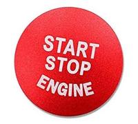 Clynex Le bouton de commutation de démarrage et d'arrêt du moteur automatique couvre le boîtier de l'anneau, for, autocollants série GT 5 6 7 X3 X4 X5 X6 Cache pour bouton marche/arrêt