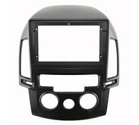 Clynex LHD - Cadre Audio de Voiture, Panneau de Navigation GPS, 9 Pouces, for Hyundai, I-30 FH019127 128N 2009 Panneau Audio pour Voiture(Manual AC)