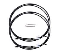 Clynex Lot de 2 câbles d'accélérateur ATV/ATC Dirt, for Mini, Commande Changement Vitesse vélo, for Yamaha, Hors-Bord 12 Pieds Pièces Marines