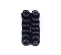 Clynex Lot de 2 protections fourche avant moto, guêtres protection anti-poussière for amortisseur choc, for CRF, motocross tout-terrain, pit bike Fourche avant de moto