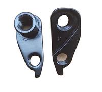 Clynex Lot de 2 Supports de dérailleur arrière for vélo, for Norco 913015-001-1 Aurum Alloy, Range, Carbon Sight in Thread, M12x1.75 Thru Axle Patte de dérailleur de vélo