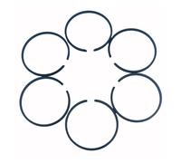 Clynex Lot de 6 segments de Piston 40mm x 1,5 mm, for TL43 TD40 NB411 EC04 G45L G4K SUM421 Efco 460, for JONSERED 2041, for ALPINA 400 Shindaiwa B45 141