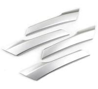 Clynex Moulures intérieures de voiture, pour VW, pour, pour 2008 2009 2010 2011 2012 2013 2014 2015 2016 poignée couverture de cadre de poignée de porte de voiture(Silver)
