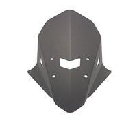 Clynex Pare-Brise de Moto en Aluminium, for Yamaha, MT10 FZ10 MT-10 FZ-10 2016 2017 2018 2019 FZ MT 10 Carénage Déflecteurs Vent Pare-Brise Avant pour Moto(Schwarz)