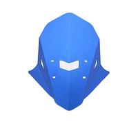 Clynex Pare-Brise de Moto en Aluminium, for Yamaha, MT10 FZ10 MT-10 FZ-10 2016 2017 2018 2019 FZ MT 10 Carénage Déflecteurs Vent Pare-Brise Avant pour Moto(Blue)