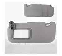 Clynex Pare-Soleil intérieur de Voiture avec Miroir Gris Beige Pare-Soleil Gauche Droite côté conducteur Passager, for Toyota, for Auris, for Corolla, 2007-2013 Pare-Soleil de Voiture(Grey Left)