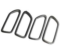Clynex Pièces d'accessoires de poignée porte intérieure voiture, pour Toyota, pour Corolla 2023, couvercle bol, décoration cadre couverture de cadre de poignée de porte de voiture