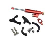 Clynex Pièces de Planche à roulettes électrique Accessoires Scooter Wolf King GT, for KAABO, Warrior 11 Pouces Amortisseur de Direction pour Scooter(Black Red2)