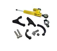 Clynex Pièces de Planche à roulettes électrique Accessoires Scooter Wolf King GT, for KAABO, Warrior 11 Pouces Amortisseur de Direction pour Scooter(Black Gold Black9)