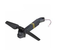 Clynex Pièces de rechange for cadre drone course, accessoires, pièces, bras d'axe avec hélice moteur, for quadricoptère FPV RC Bras de remplacement pour drone FPV(1pcs Left front)