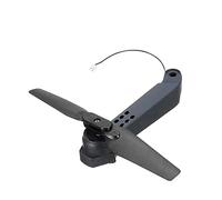 Clynex Pièces de rechange for cadre drone course, accessoires, pièces, bras d'axe avec hélice moteur, for quadricoptère FPV RC Bras de remplacement pour drone FPV(1pcs Left rear)