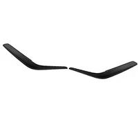 Clynex Poignée de porte intérieure voiture 5141299177 panneau gauche droite garniture traction, pour Bmw, pour X1 E84 2010-2016 couverture de cadre de poignée de porte de voiture(Black 2pcs)