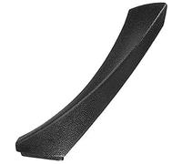 Clynex Poignée de porte intérieure voiture, pour Bmw E90 E91 316318/320/325/328/330/335, panneau traction, accoudoir gauche couverture de cadre de poignée de porte de voiture(Schwarz)