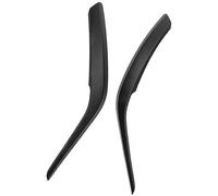 Clynex Poignée de porte intérieure voiture, pour BMW, pour X1 E84 2010 2011 2012-2016, accessoires revêtement d'habillage couverture de cadre de poignée de porte de voiture(BLACK 2pcs)