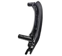 Clynex Poignée de porte intérieure voiture Rhd en fibre carbone gauche droite, pour BMW, pour X3, pour X4 F25 F26 2010-2016 couverture de cadre de poignée de porte de voiture(BLACK Rear Left Assembly)