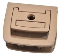 Clynex Poignée de Tapis de Coffre de Voiture pour BMW, pour X5 E70, pour X6 E71 2006-2013 Tapis de Coffre arrière poignée Sol-Bagages Comp pièces Automobiles Botte(Beige with Lock Hole)
