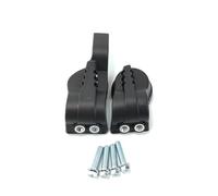 Clynex Protecteur de protection fourche inférieure moto, for XC XCF XCW SX SXF EXC EXCF 125 200 250 300 350 450 500 2015-2021 Fourche avant de moto(Schwarz)