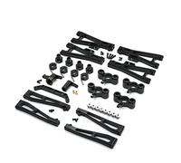 Clynex Résumé du kit de pièces de Mise à Niveau et de Modification en métal de pièces de Voiture télécommandées, for JBL 1/10 J3 Amortisseur pour Voiture télécommandée(Schwarz)