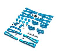 Clynex Résumé du kit de pièces de Mise à Niveau et de Modification en métal de pièces de Voiture télécommandées, for JBL 1/10 J3 Amortisseur pour Voiture télécommandée(Blue)