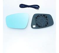 Clynex Rétroviseur latéral en verre bleu, for VW, for POLO, 2002-2020, rétroviseur de porte anti-éblouissement à grand angle vue cinq générations Verre de rétroviseur latéral(11-13 heated)