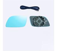 Clynex Rétroviseur latéral en verre bleu, for VW, for POLO, 2002-2020, rétroviseur de porte anti-éblouissement à grand angle vue cinq générations Verre de rétroviseur latéral(02-05 heated)
