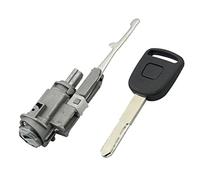 Clynex Serrure à cylindre de commutateur d'allumage voiture avec clé adaptée CRV Odyssey, for Civic, serrure porte automatique ville, for Accord, 2003 - 2011 Verrouillage du contacteur d'allumage