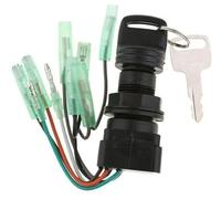 Clynex Serrure de contact pour véhicule Commutateurs à bouton-poussoir de voiture 37110-92E01 37110-99E00, pour assemblage de e commutateur de démarreur d'allumage hors-bord