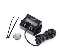 Clynex SRT-11A Jauge numérique de voiture étanche IP65 Tachymètre moteur Heures fonctionnement Compteur kilométrique numérique pour moto