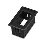 Clynex Support de boîtier panneau d'interrupteur à bascule 2 3 4 6 voies, for support commutateurs pièces automobiles type bateau voiture Prise de panneau de commutation marine(1)