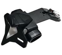 Clynex Support de Plaque d'immatriculation de Moto Kit de Support Plaque d'immatriculation arrière Moto For-10R 10Rr 2021 - 2025, Queue Courte Bien rangée