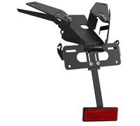 Clynex Support de Plaque d'immatriculation de Moto Kit d'élimination de Garde-Boue arrière, Support Plaque d'immatriculation, pour X-ADV750 Xadv 750 2021 2022 2023 2024 2025(Black A Set)