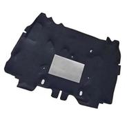 Clynex Tapis insonorisant en coton for capot avant de voiture, for Jeep, for Wrangler 2007 2008 2009-2017 Tapis de protection thermique pour moteur de voiture(BLACK Type B)