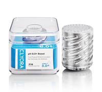 CLYORA Noyau d'eau alcaline, convertit l'eau en eau alcaline pH 8,0-9,5, ajoute des minéraux essentiels pour une hydratation améliorée, convertit 154 litres