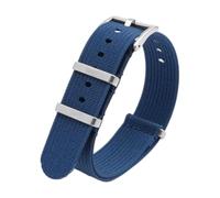 CLywdp Bracelets de montre en toile nylon 20/22 mm, accessoires de montre interchangeables, simples et polyvalents,22 mm