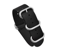 CLywdp Bracelets de montre en toile nylon 20/22 mm, simples et polyvalents, interchangeables,20 mm