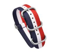 CLywdp Bracelets de montre en toile nylon 20/22 mm, simples et polyvalents, interchangeables,22 mm