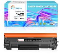 Clywenss 142X Cartouche de Toner Noir avec Chip, Compatible avec HP 142X 142A W1420X W1420A pour Laserjet MFP M140w M140 M110w M110 MFP M139w M139 Imprimante, Lot de 1 | 2,000 Pages